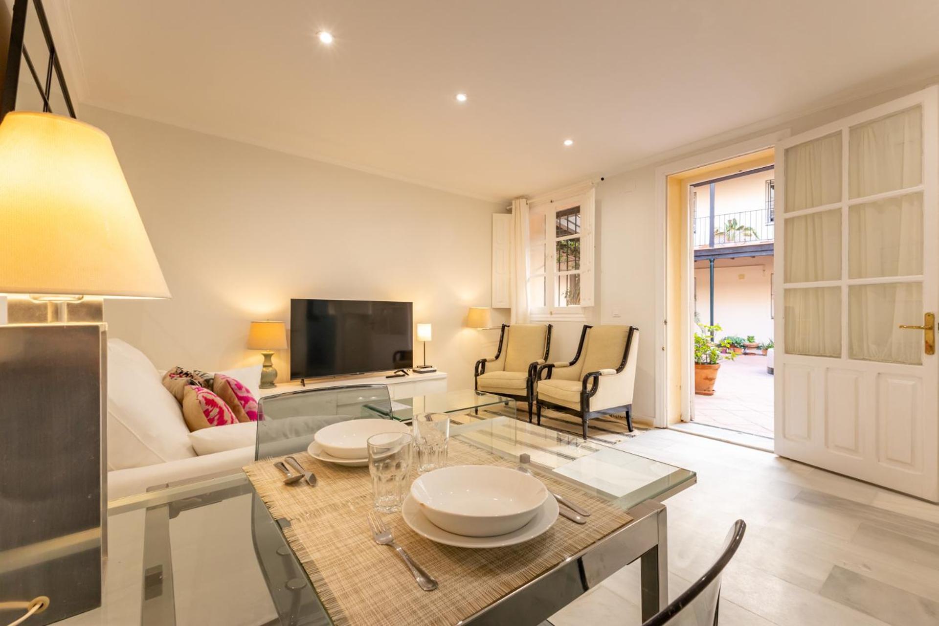 Tranquilo Apartamento En Zona Monumental Lägenhet Sevilla Exteriör bild
