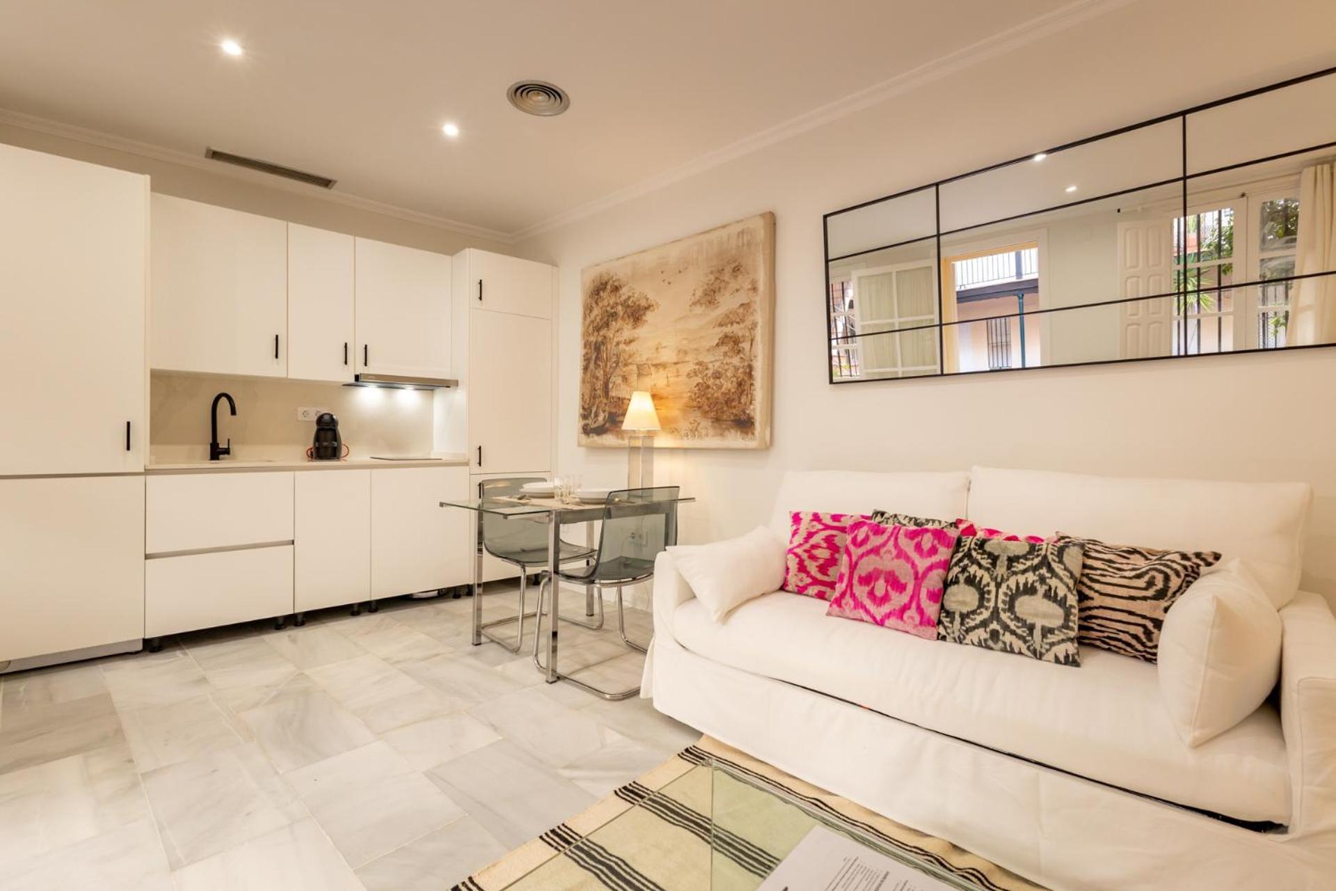 Tranquilo Apartamento En Zona Monumental Lägenhet Sevilla Exteriör bild